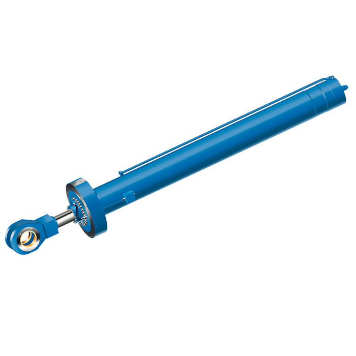 Suction dredger Hull door cylinder