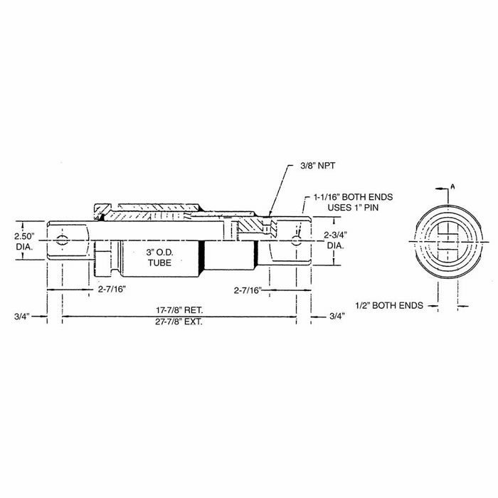 Single acting hydraulic cylinder for municipal highway snowplows-1.jpg