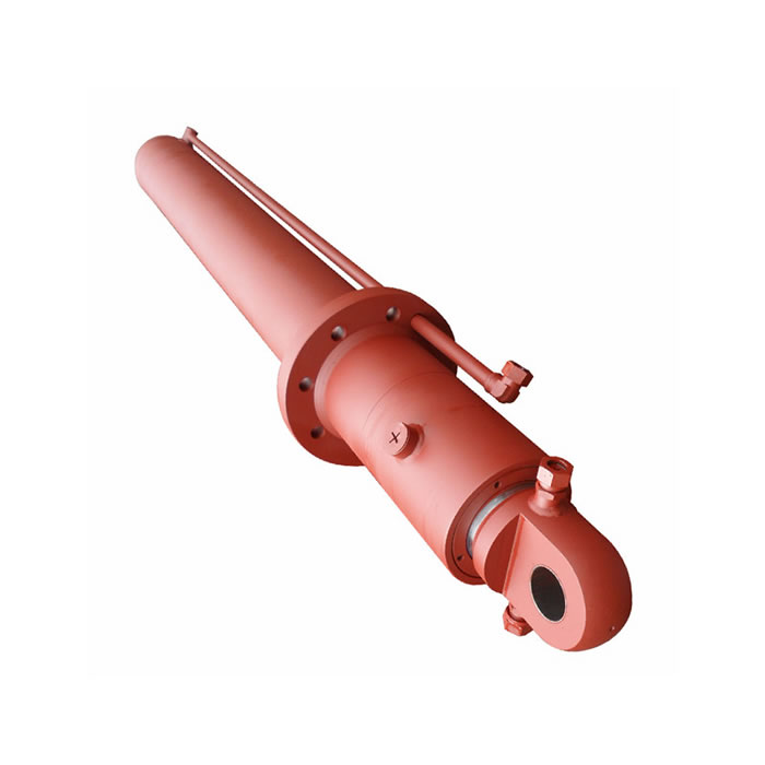 Double acting hydraulic cylinders for sanitation and engineering