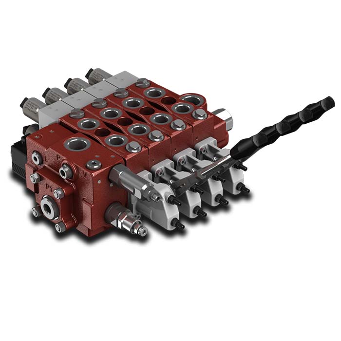 4 spool directional control valve