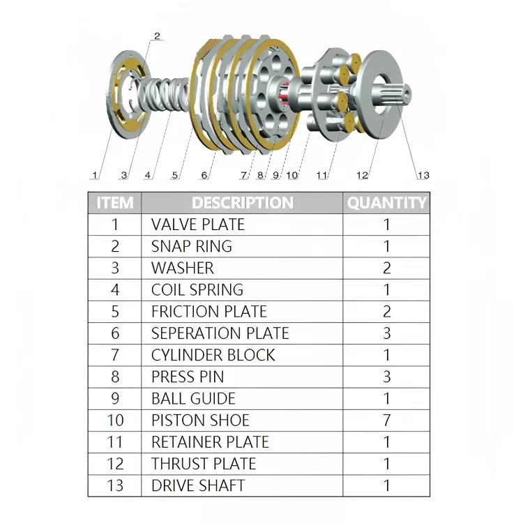 PC45R-8/60-7 SWING MOTOR KOMATSU(1)