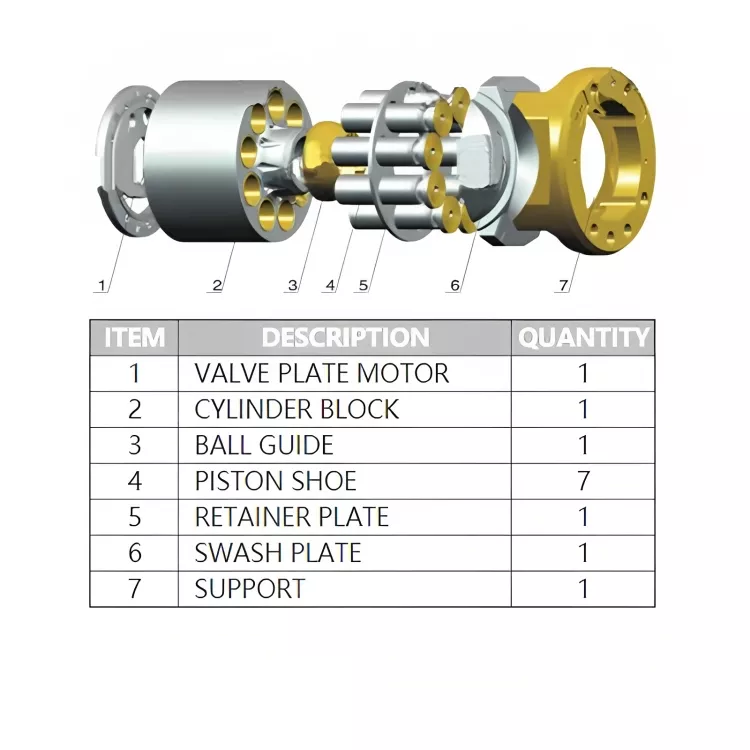 PC400-7 TRAVEL MOTOR KOMATSU