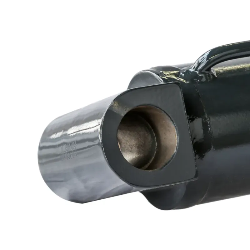 The piston rod of a hydraulic cylinder The piston rod of a hydraulic cylinder