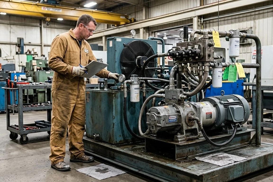 What Is the Maintenance Checklist for Hydraulics?(1) What Is the Maintenance Checklist for Hydraulics.webp